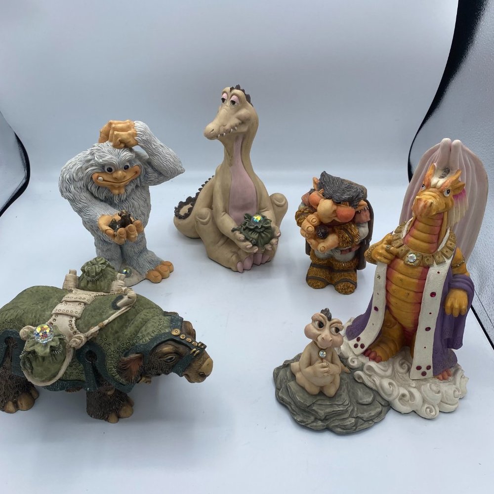 The World Of Krystonia Figurines